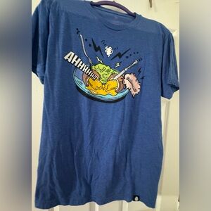 Blue Graphic Short Sleeve Tee